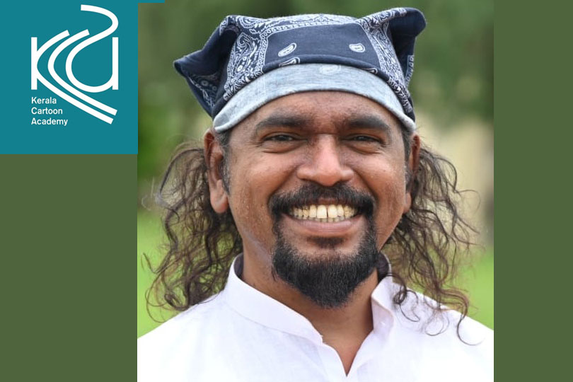 കേരള കാര്‍ട്ടൂണ്‍ അക്കാദമി ഡാവിഞ്ചി സുരേഷിനെ ആദരിക്കും.